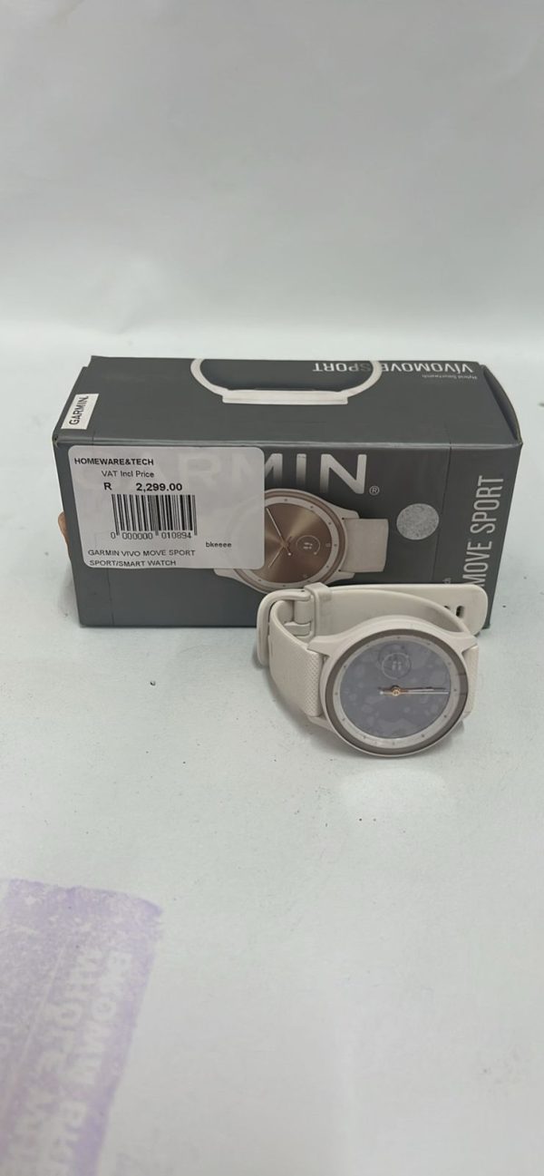Garmin vívomove® Sport Ivory - Image 2