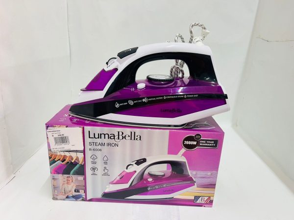 LUMA BELLA STEAM IRON