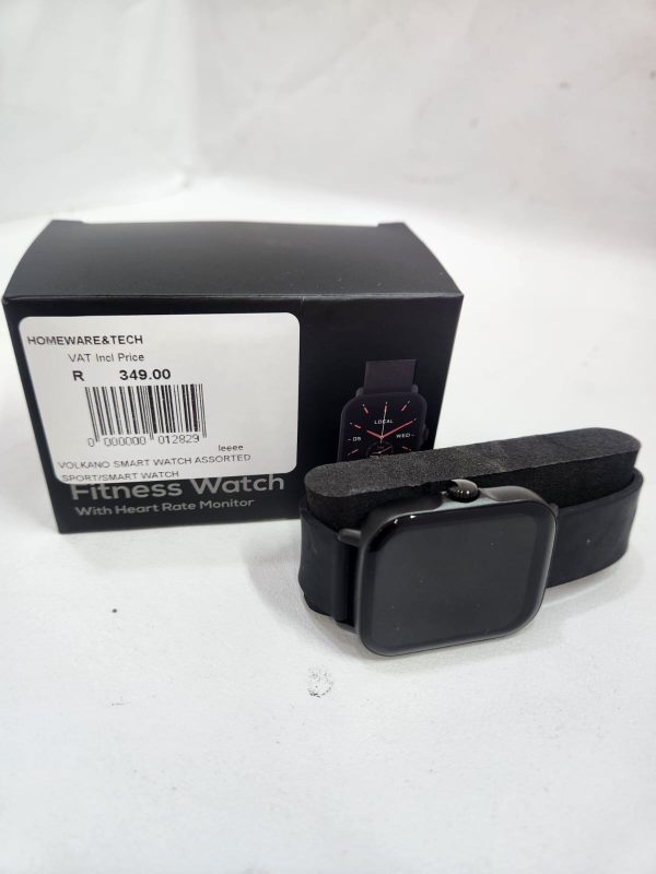 Volkano Fit Smart Watch Black - Image 2
