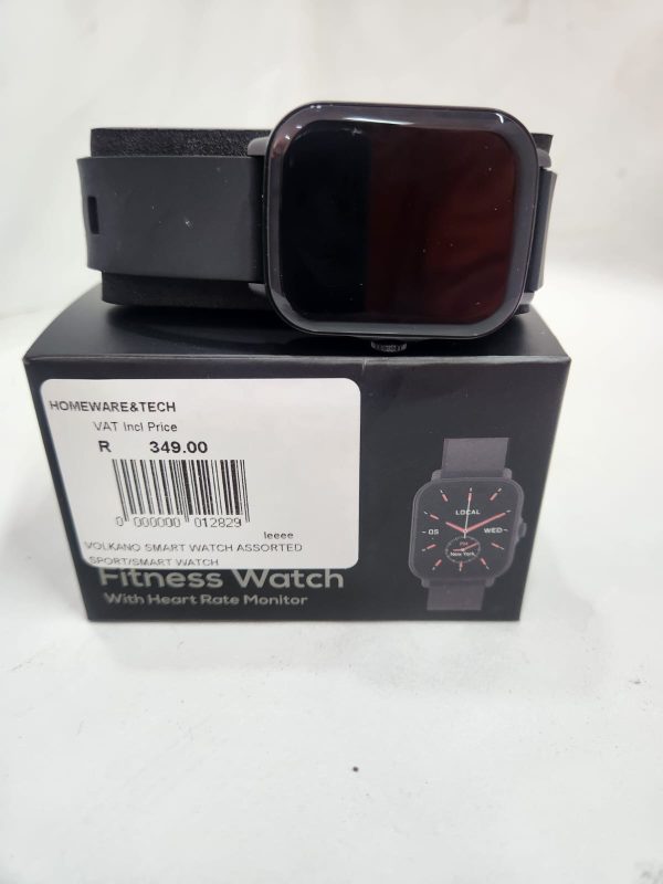Volkano Fit Smart Watch Black