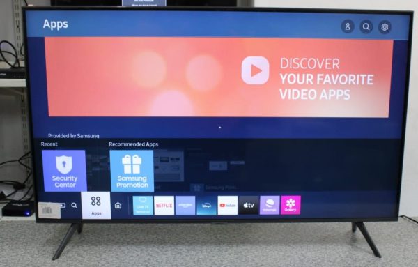 SAMSUNG UA4AU7000KXXA 43″ CRYSTAL UHD 4K SMART TV