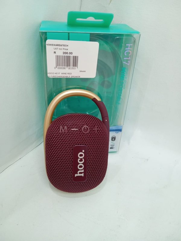 HOCO HC17 WIRELESS MINI PORTABLE SPEAKER - Image 4