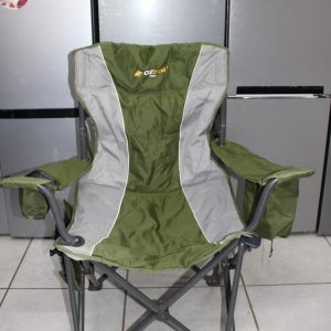 OZTRAIL TITAN ARM CHAMPIMH CHAIR 250KG -GREEN