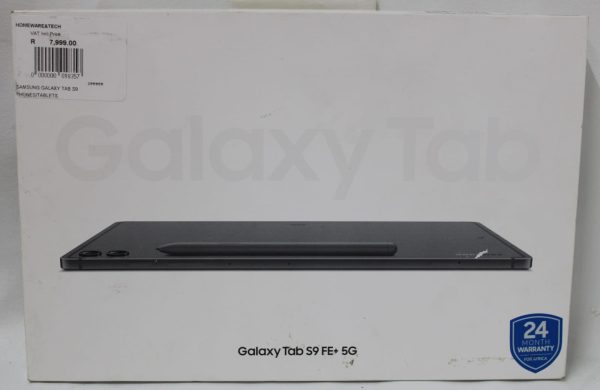 Samsung Galaxy Tab S9 FE+ 5G (X616B) 12.4" 128GB Tablet
