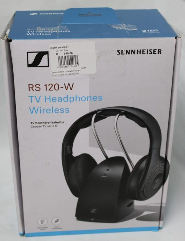 Sennheiser RS 120-W Wireless On-Ear TV Headphones