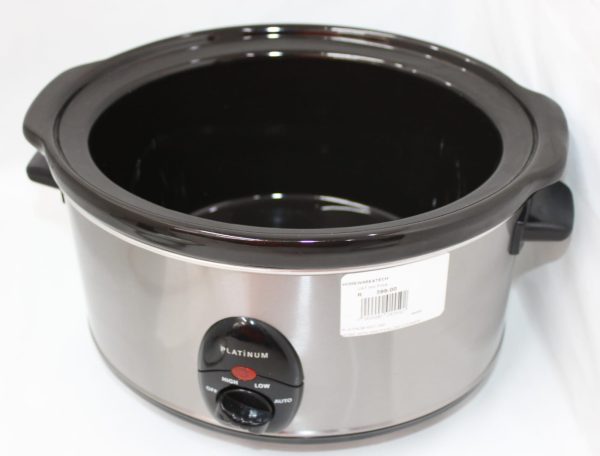 PLATINUM NSC-350 OVAL GLASS SLOW COOKER 3.5L - Image 5