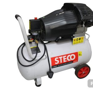 STECO 5 PIECE 2 HP CYLINDER AIR COMPRESSOR 50L