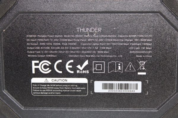 ROMOSS THUNDER RS500 SOLAR POWER STATION - Image 4