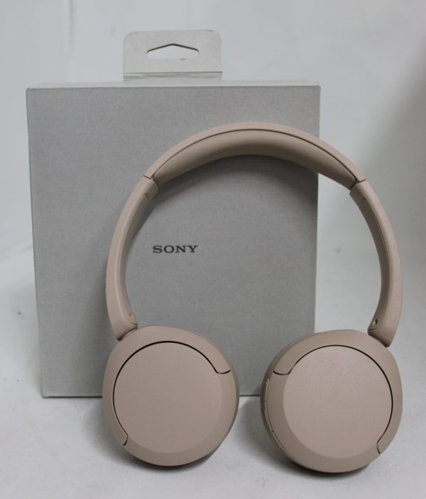 SONY WH-CH520 WIRELESS HEADPHONES-BEIGE - Image 2
