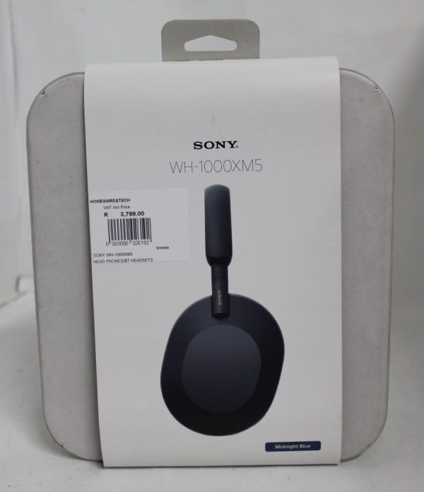 SONY WH-1000XM5 HEAD PHONES -MIDNIGHT BLUE - Image 2