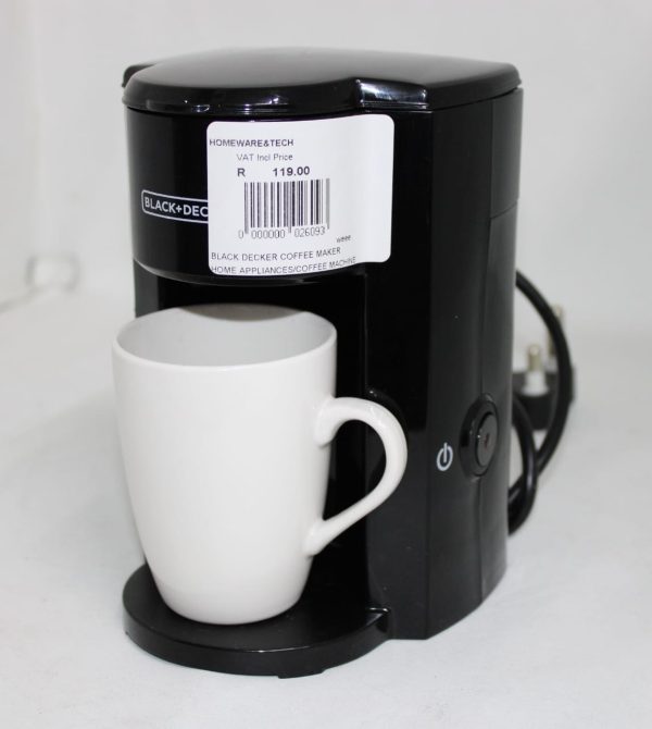 BLACK + DECKER 350W 1 CUP COFFEE MAKER - Image 2