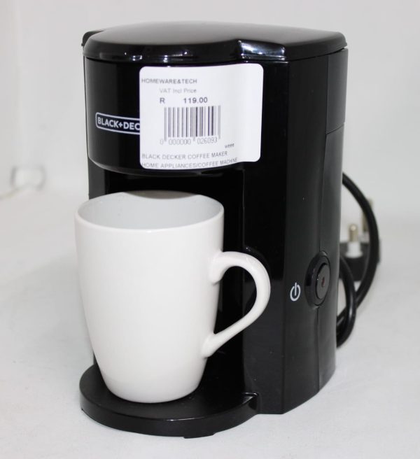 BLACK + DECKER 350W 1 CUP COFFEE MAKER