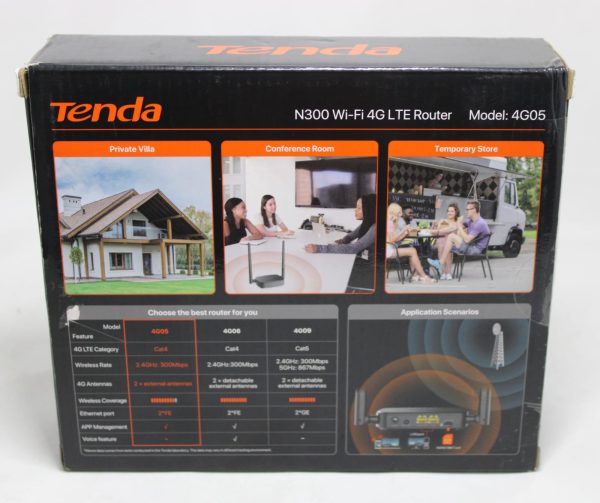 Tenda N300 Wi-Fi 4G LTE Router (TND-4G03-PRO) - Image 2