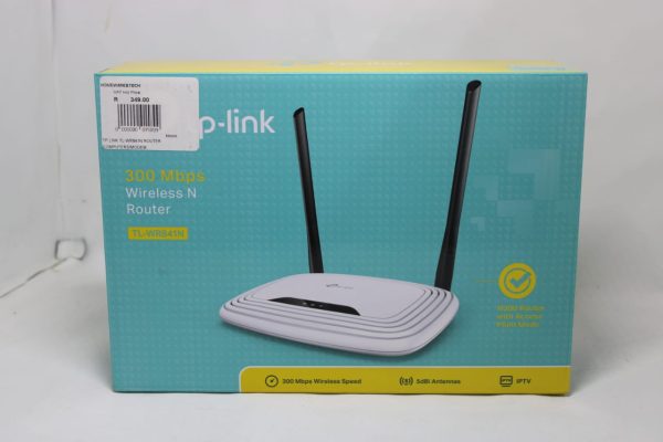 TP-LINK TL-WR841N 300Mbps Wireless N Router - White