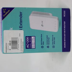 TP-LINK AC1200 DUAL BAND MESH WIRELESS RANGE EXTENDER