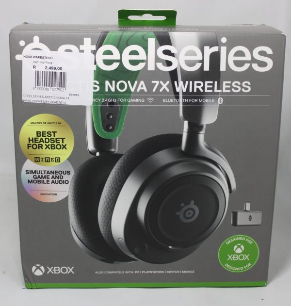 SteelSeries Arctis Nova 7X Wireless Gaming Headset