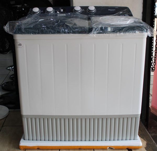 Hisense 14kg Twin Tub Washing Machine White