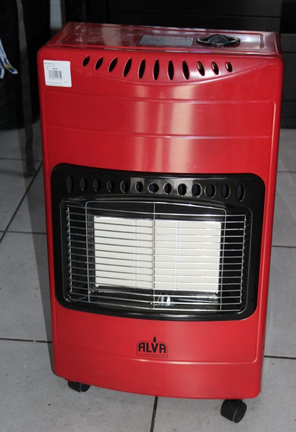 3-Panel Luxurious Infrared Radiant Indoor Gas Heater - Red
