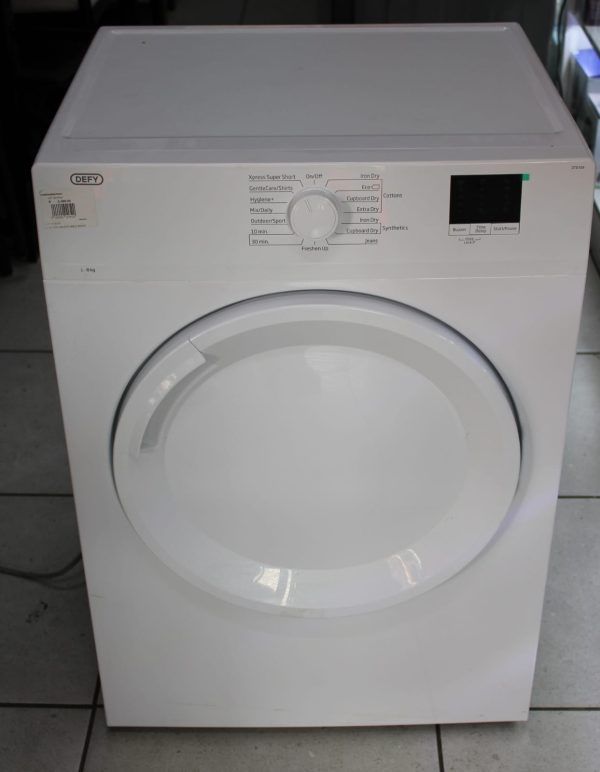 Defy 8Kg Air Vented Tumble Dryer DTD316 - White - Image 2