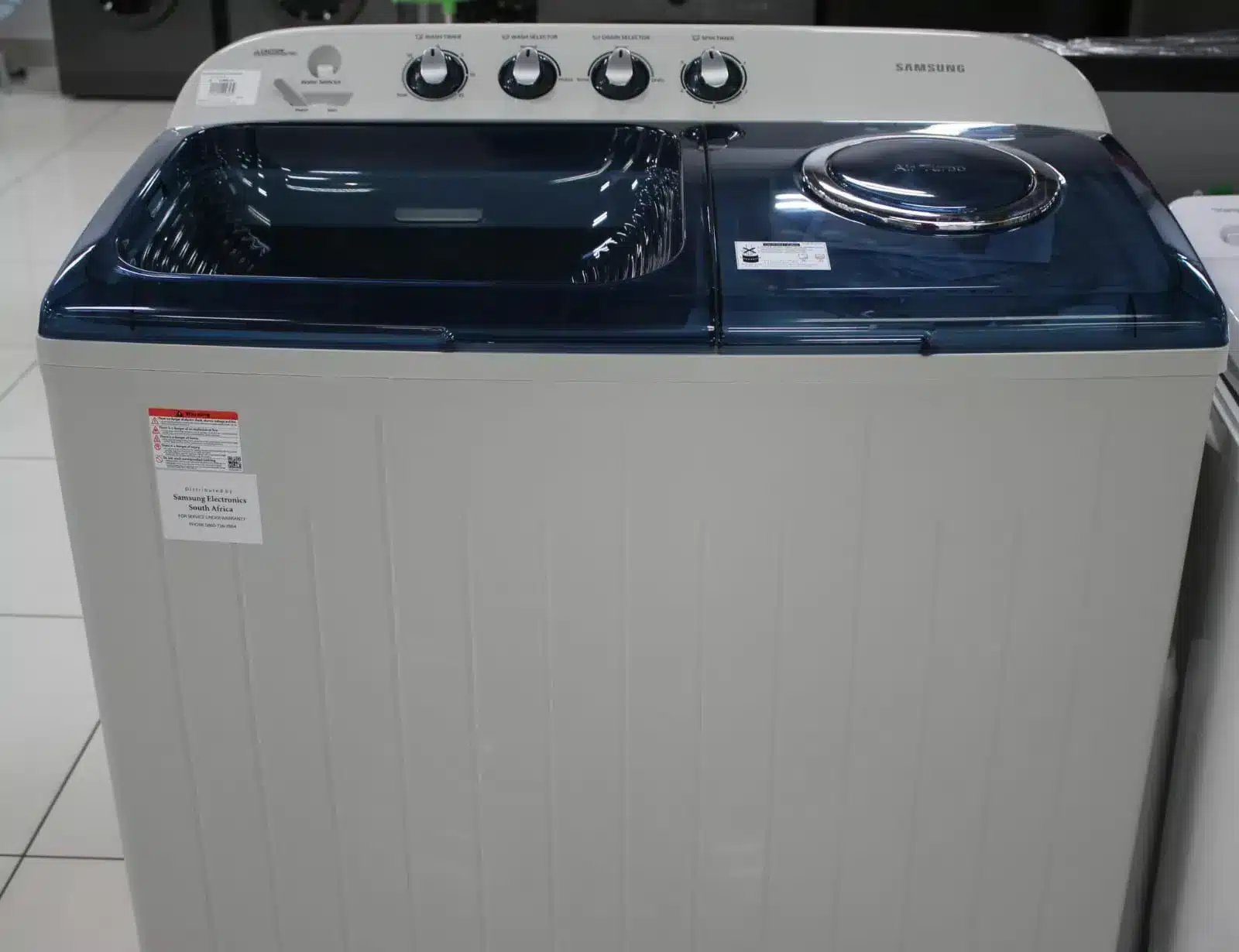 Samsung 14kg Twin Tub Washing Machine - Image 4