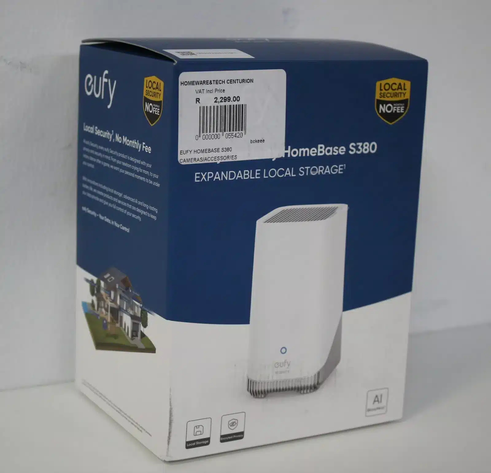 eufy HomeBase S380 Smart Security Hub