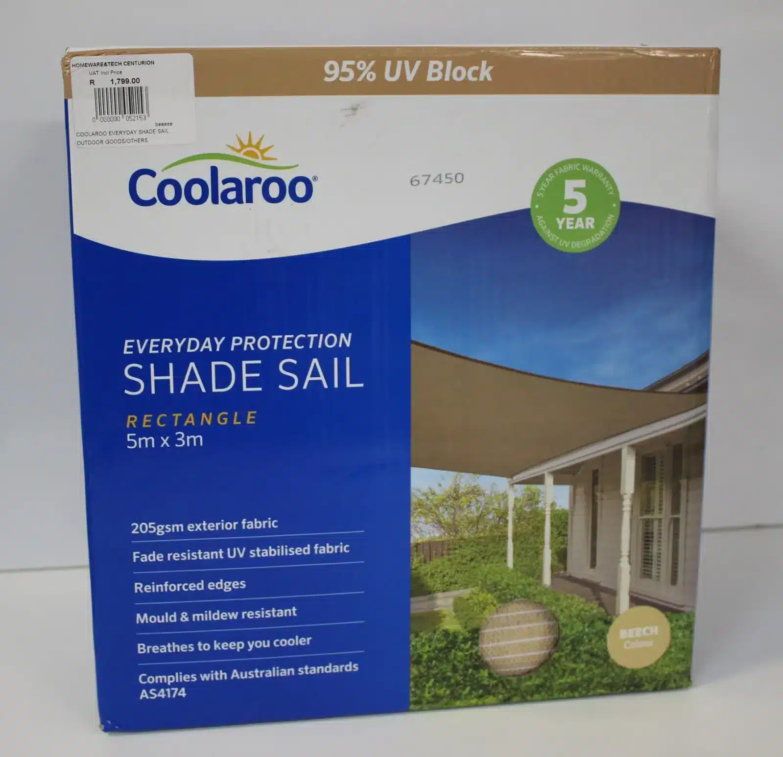 Coolaroo Everyday Shade Sail