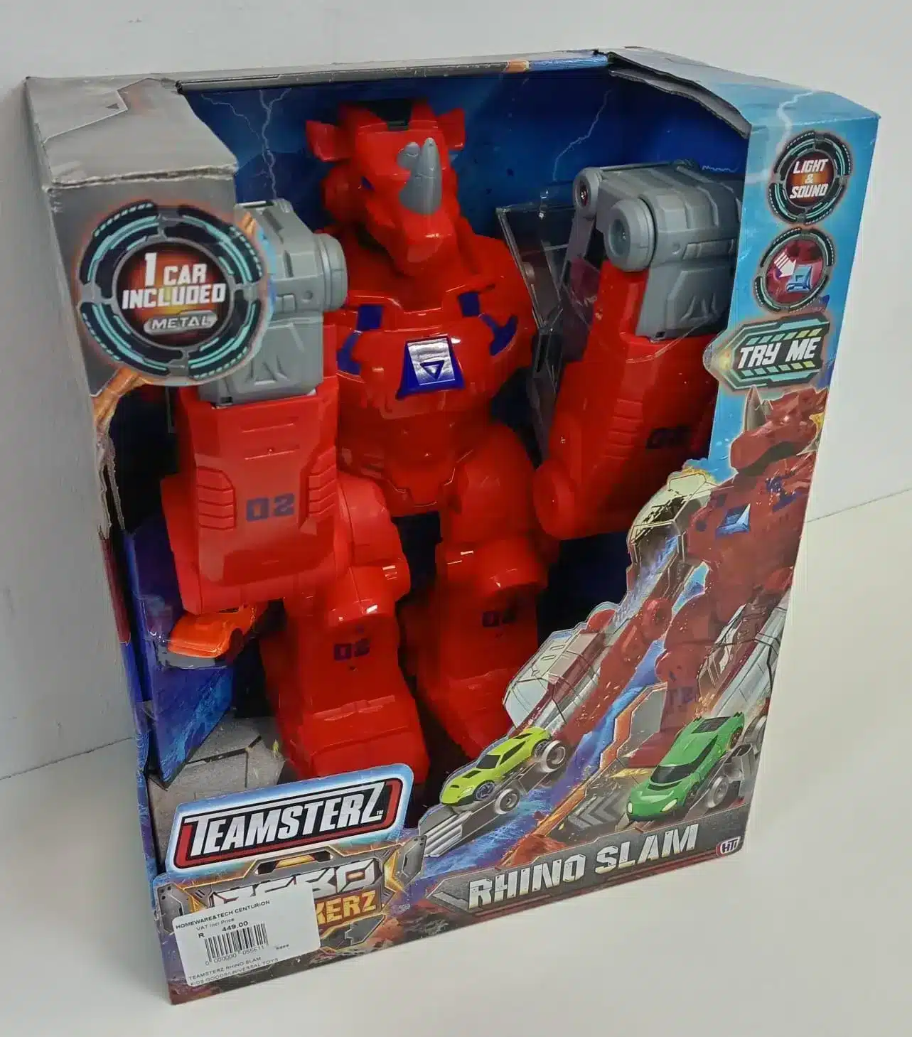 Teamsterz Robo Wreckerz Rhino Slam