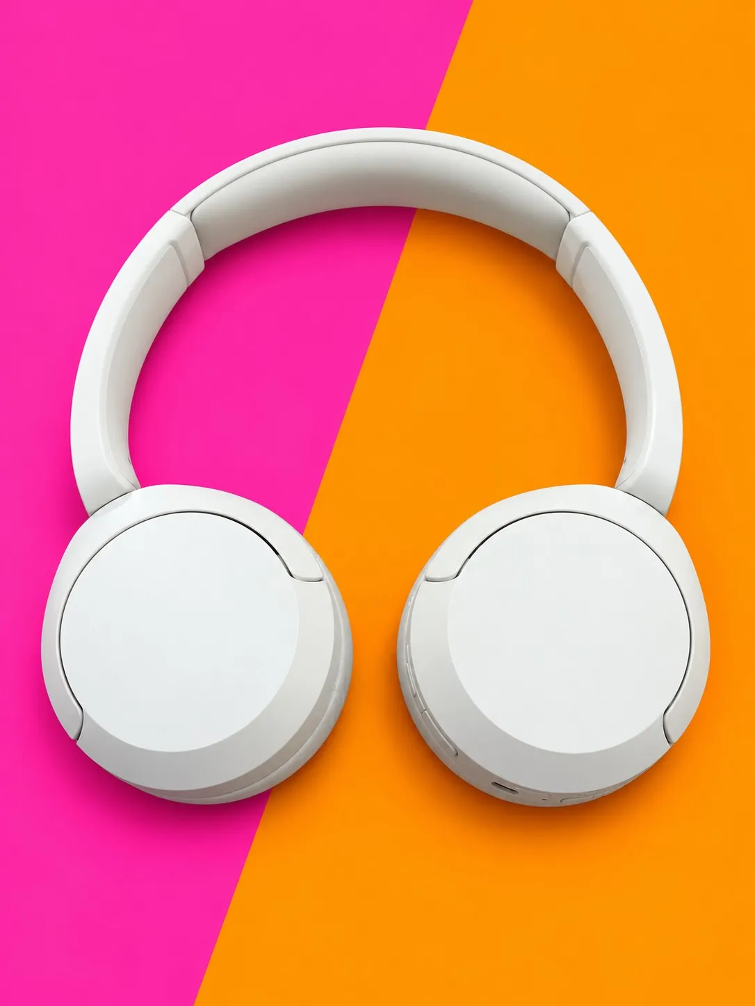 Sony WH-CH520 Bluetooth Headphones White - Image 2