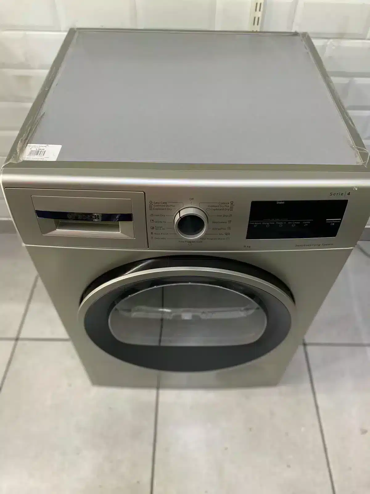Bosch - 8kg Condenser Tumble Dryer - Serie 4 - Silver Inox - Image 6