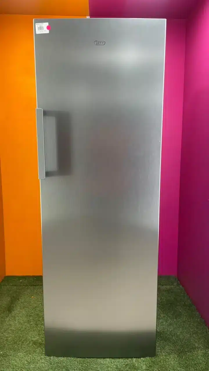Defy 343L Upright Fridge, Titanium Inox (DFD458)