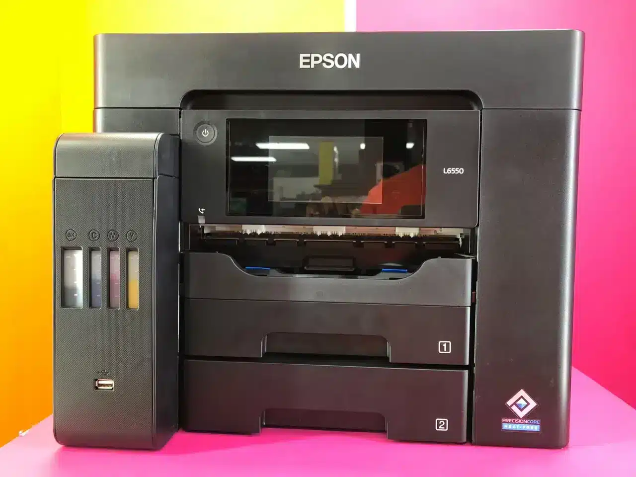 Epson EcoTank A4 Colour Ink Tank Printer, 4-in-1, Wi-Fi (L6550)